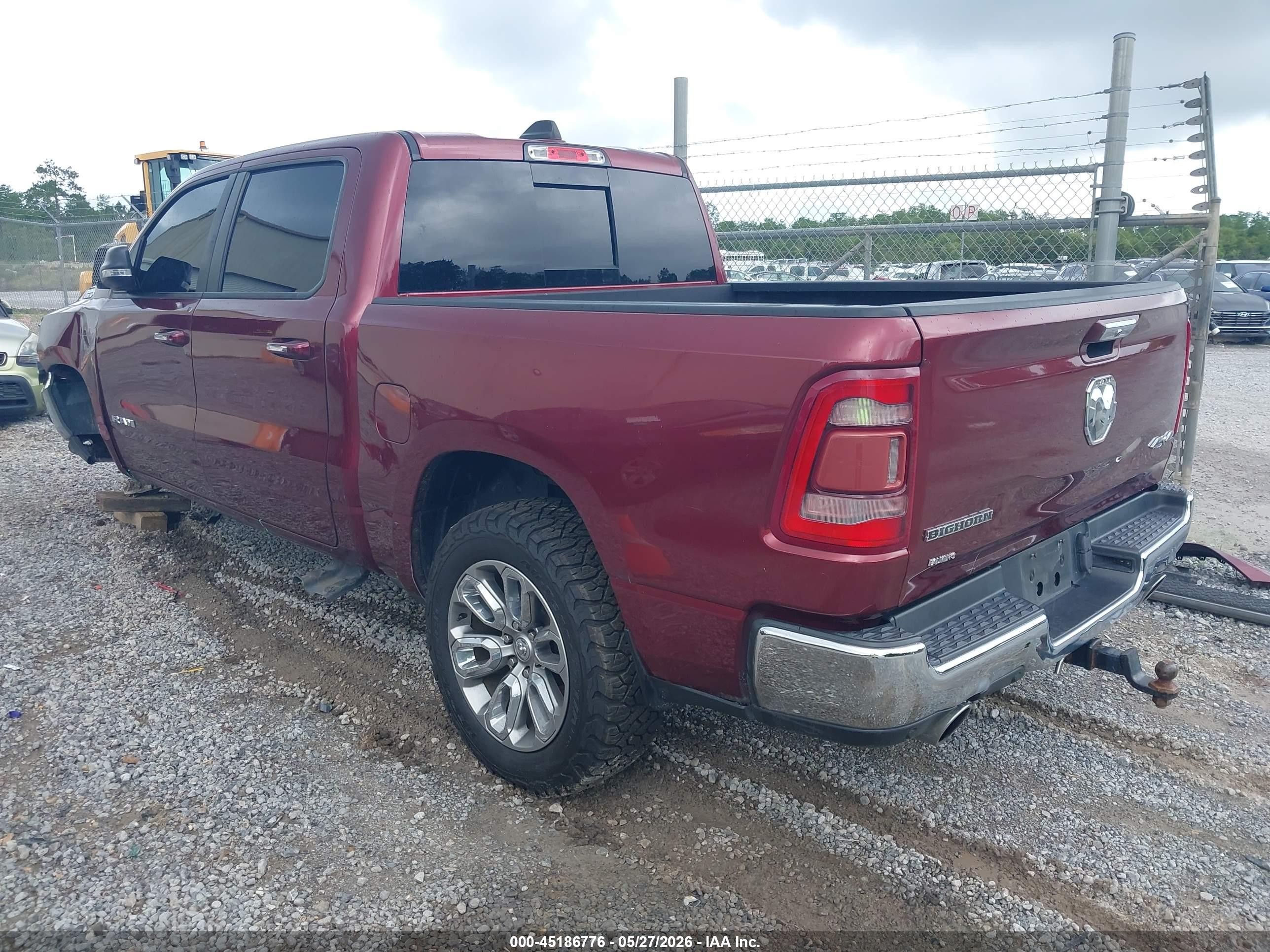 2019 Ram 1500 Big Horn/lone Star  4x4 5'7 Box Beige vin: 1C6SRFFT6KN731287