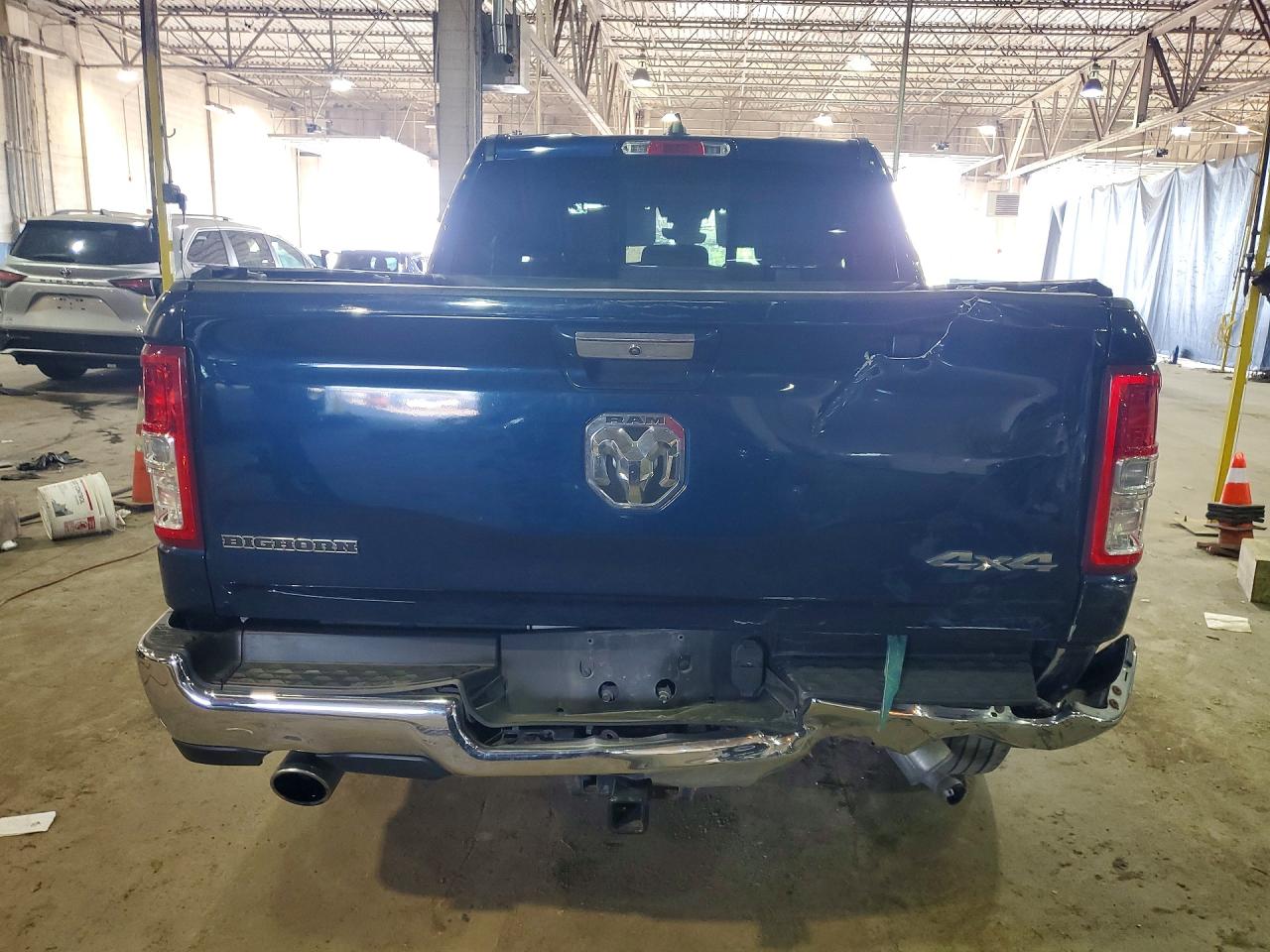 2020 Ram 1500 Big Horn Blue vin: 1C6SRFFT6LN325902