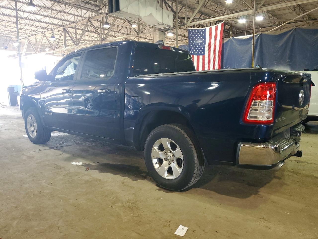 2020 Ram 1500 Big Horn Blue vin: 1C6SRFFT6LN325902