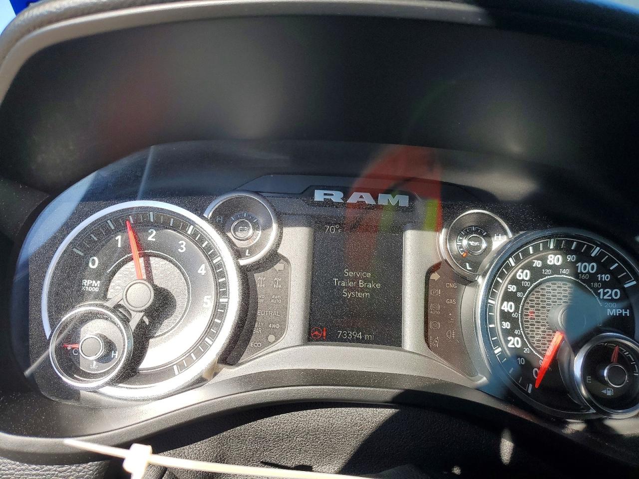 2019 Ram 1500 Big Horn Коричневый vin: 1C6SRFFT7KN747501