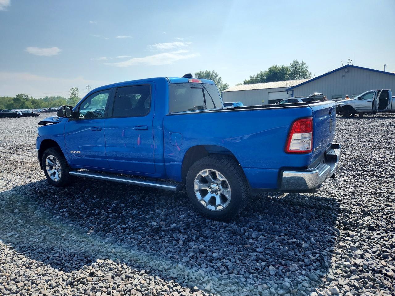 2021 Ram 1500 Big Horn/lone Star Blue vin: 1C6SRFFT7MN825942
