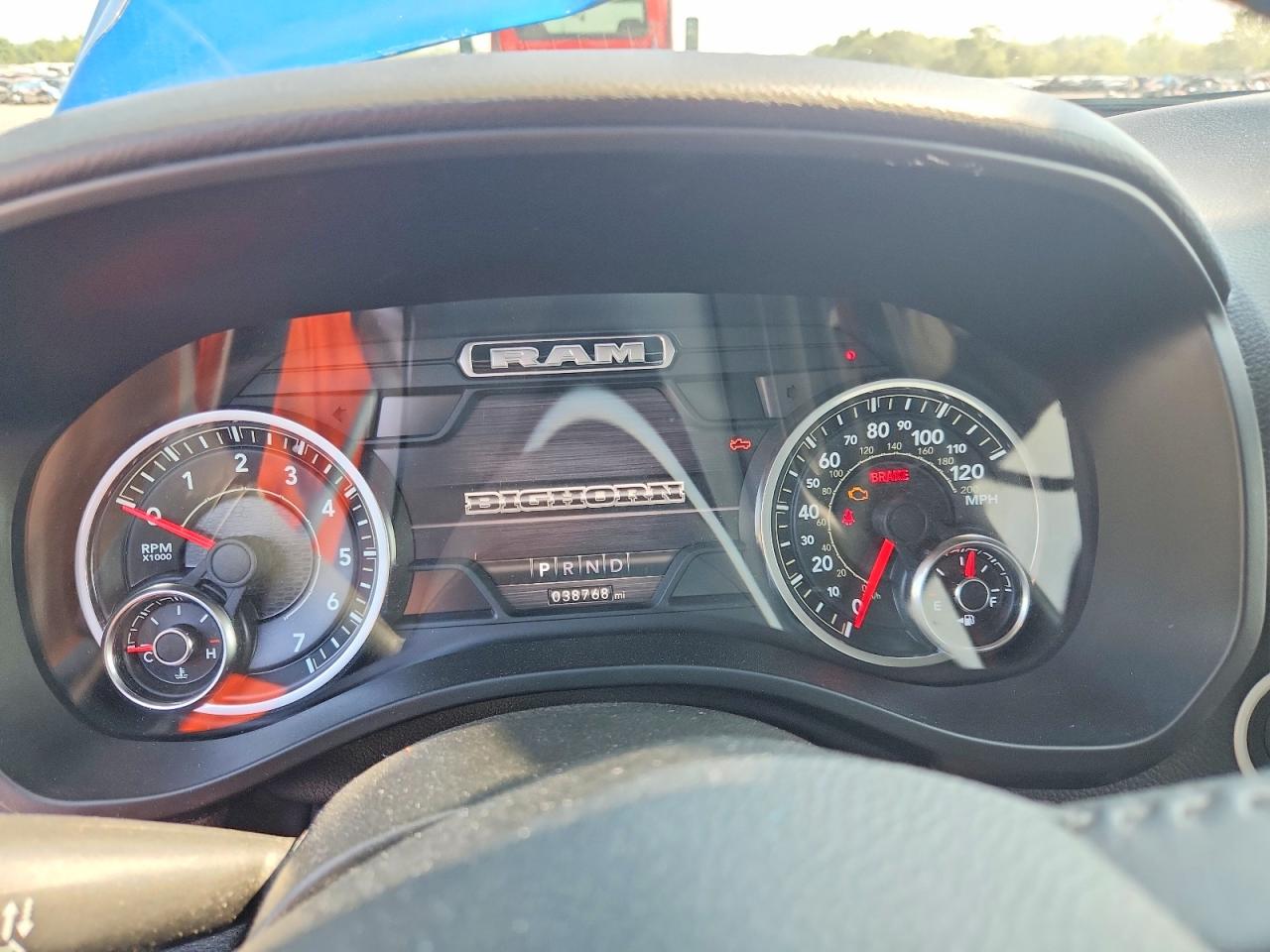2021 Ram 1500 Big Horn/lone Star Blue vin: 1C6SRFFT7MN825942