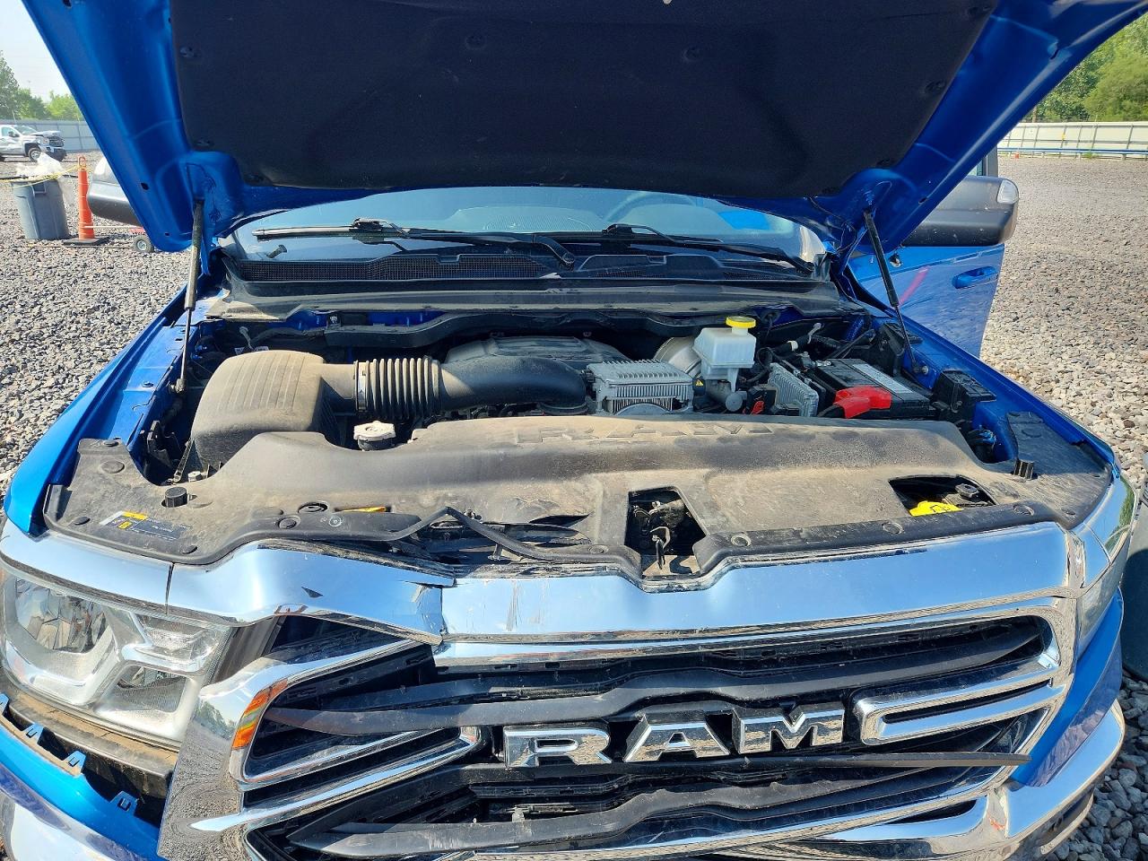 2021 Ram 1500 Big Horn/lone Star Blue vin: 1C6SRFFT7MN825942