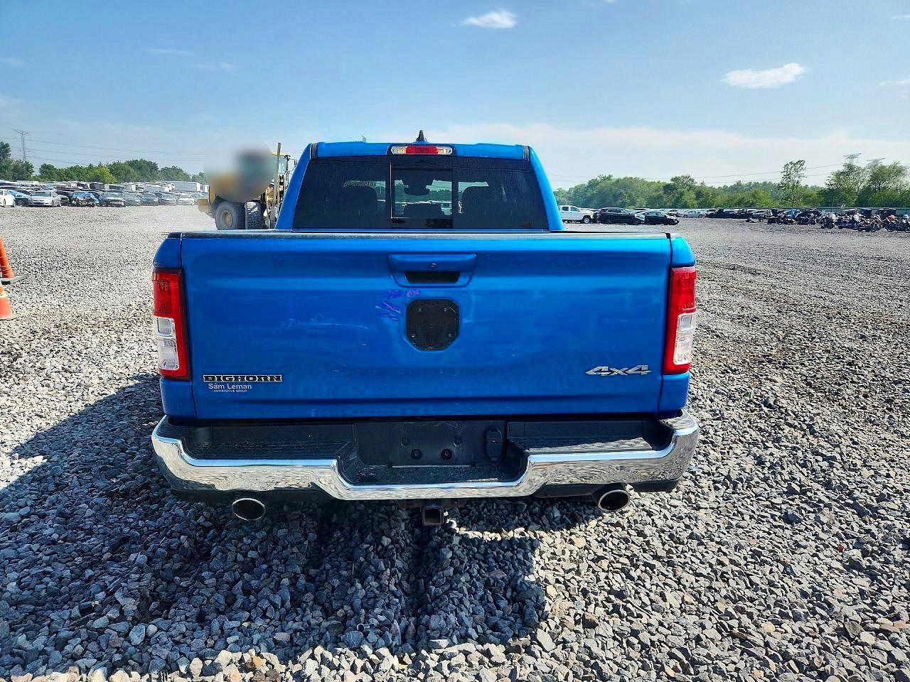 2021 Ram 1500 Big Horn/lone Star Blue vin: 1C6SRFFT7MN825942