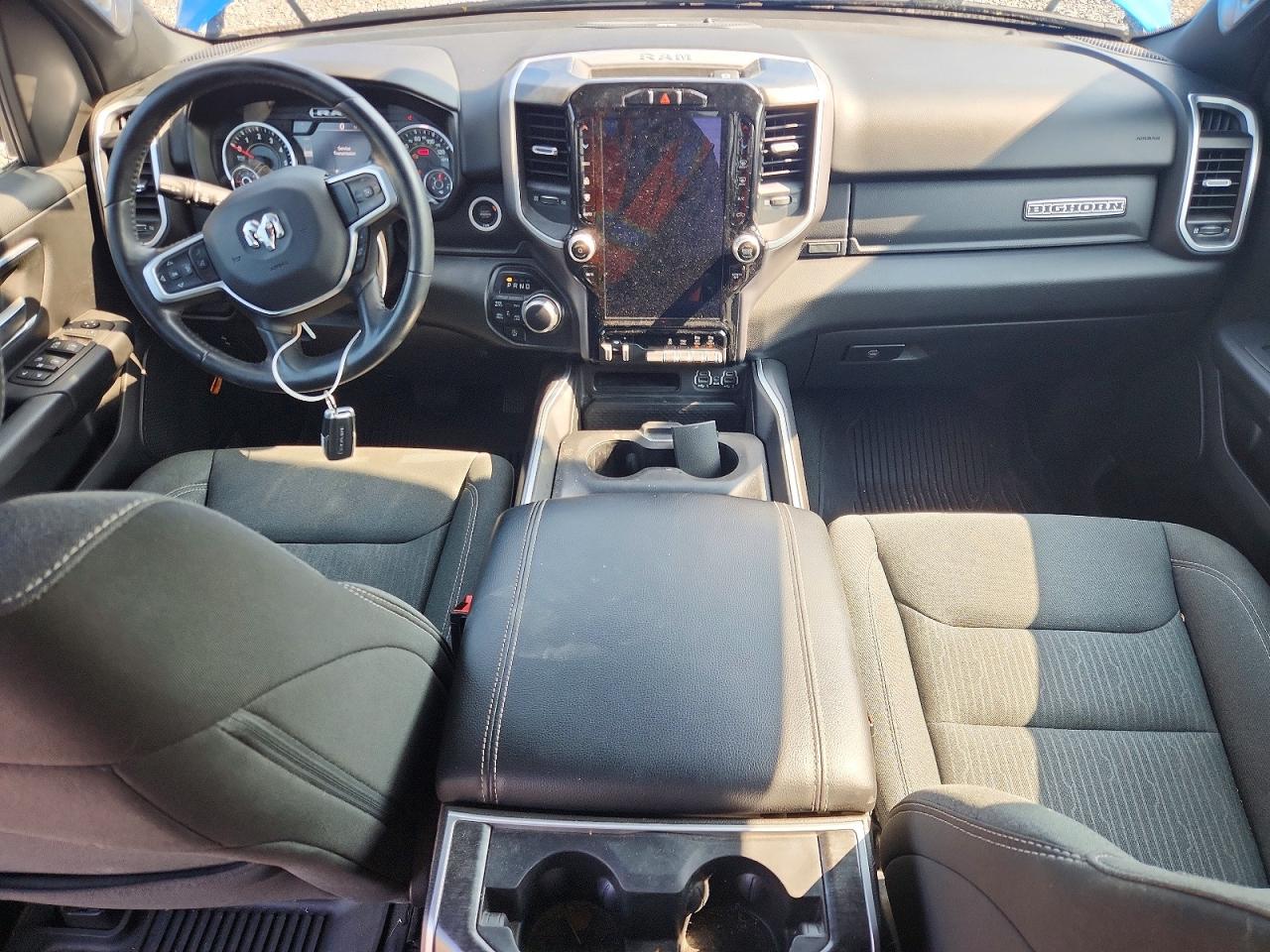 2021 Ram 1500 Big Horn/lone Star Blue vin: 1C6SRFFT7MN825942