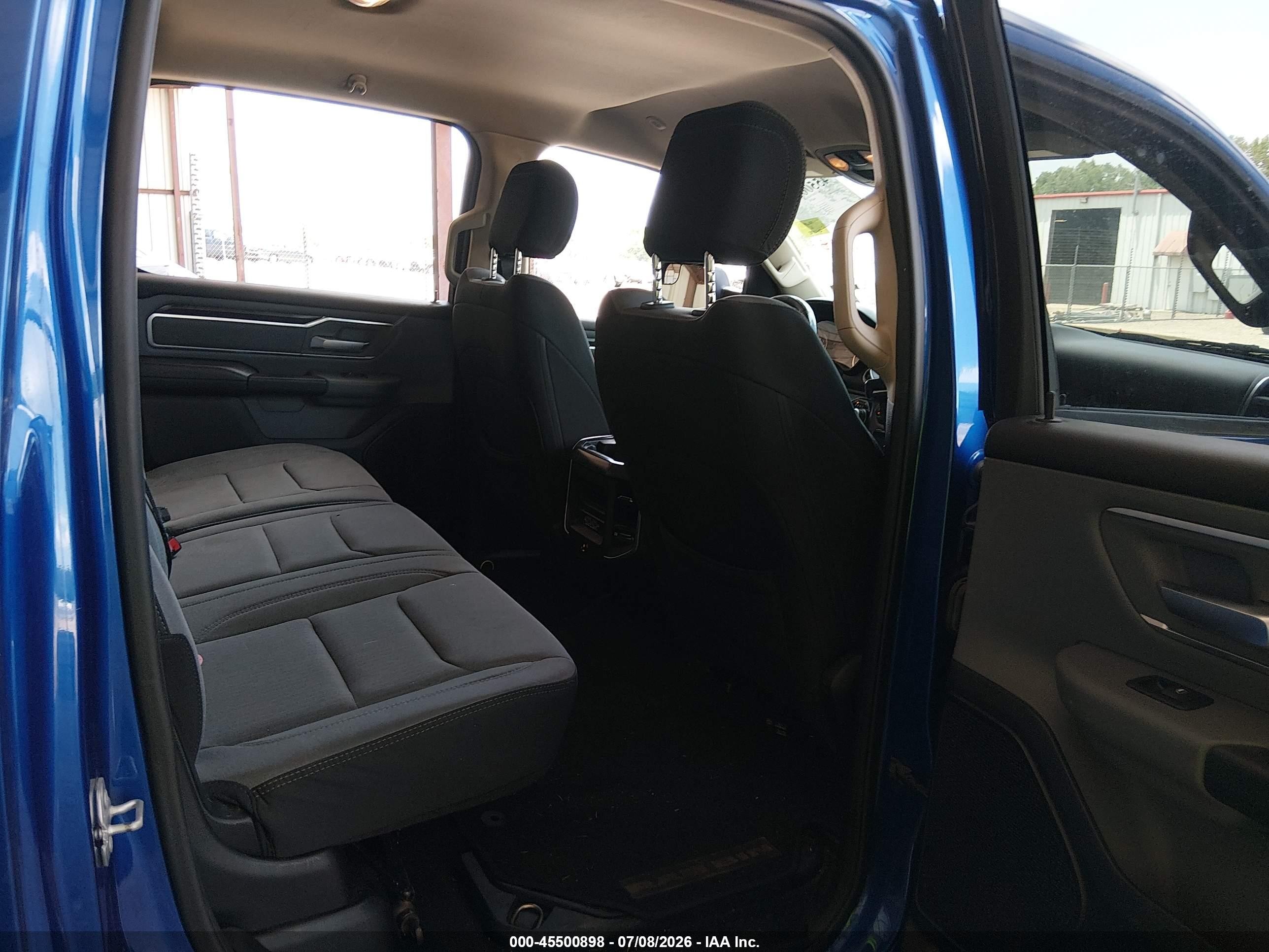 2019 Ram 1500 Big Horn/lone Star  4x4 5'7 Box Blue vin: 1C6SRFFTXKN664838