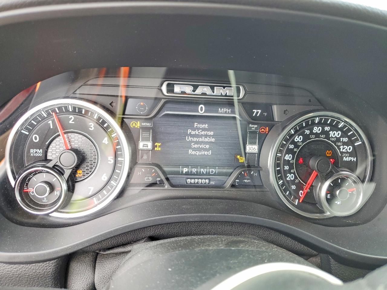 2021 Ram 1500 Big Horn Красный vin: 1C6SRFFTXMN536330