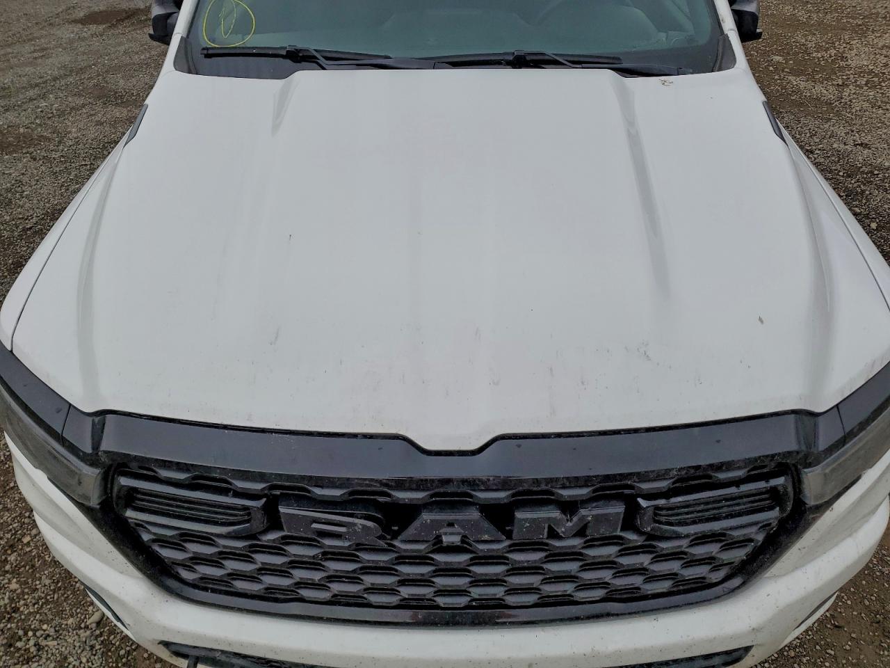 2025 Ram 1500 Tradesman White vin: 1C6SRFGP8SN701130