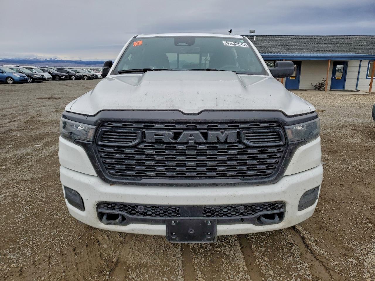 2025 Ram 1500 Tradesman White vin: 1C6SRFGP8SN701130