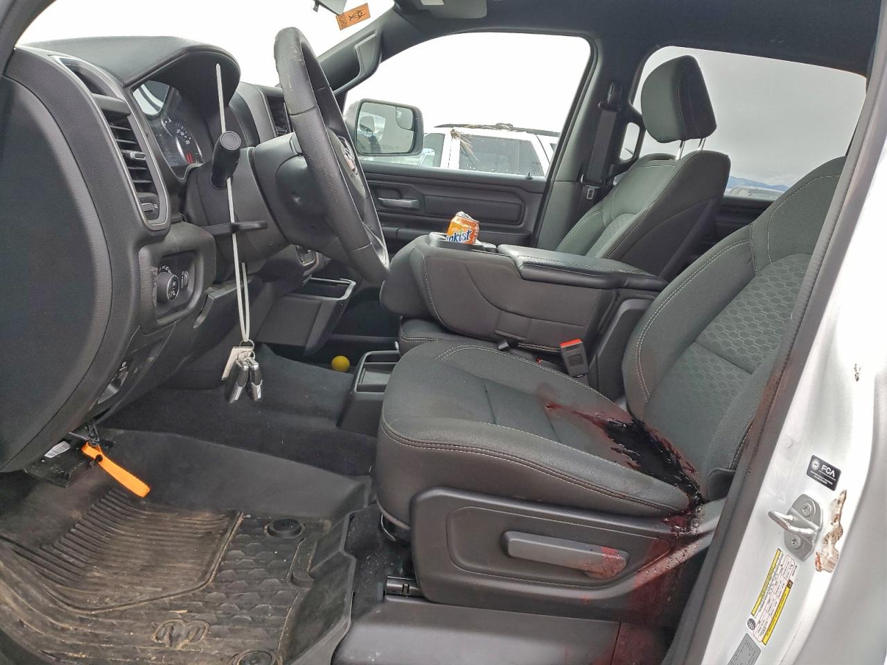 2025 Ram 1500 Tradesman White vin: 1C6SRFGP8SN701130