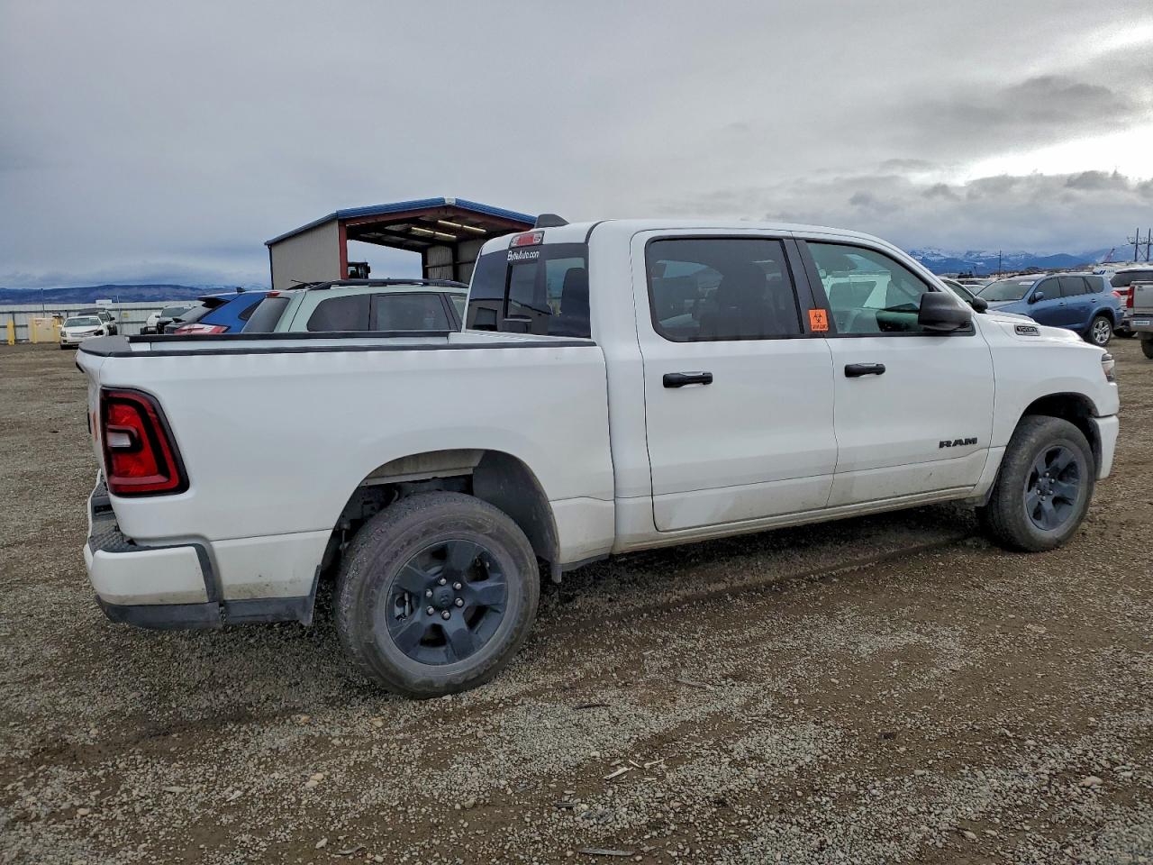 2025 Ram 1500 Tradesman White vin: 1C6SRFGP8SN701130