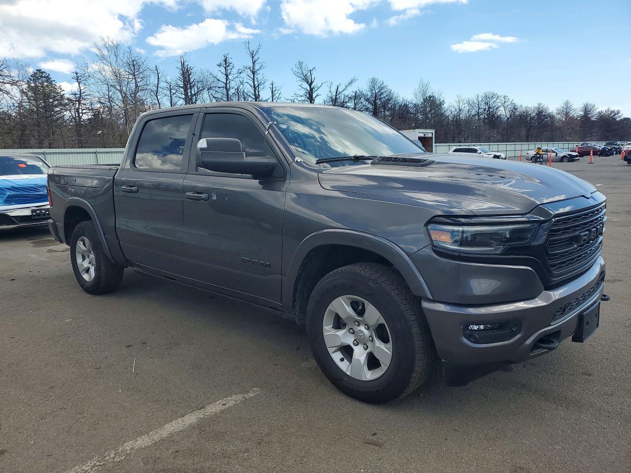 2022 Ram 1500 Limited Gray vin: 1C6SRFHM1NN264144