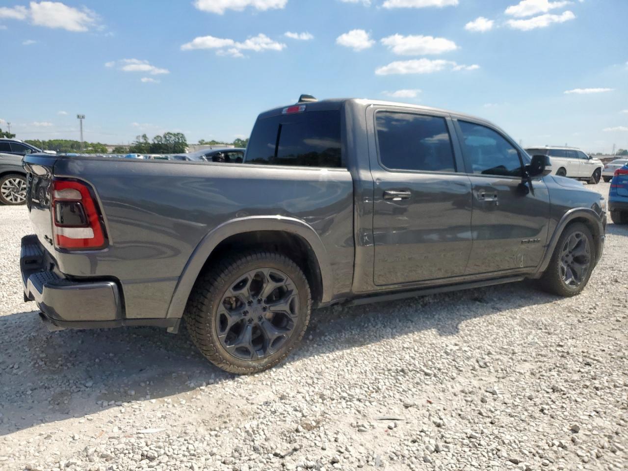 2022 Ram 1500 Limited Gray vin: 1C6SRFHT0NN450488