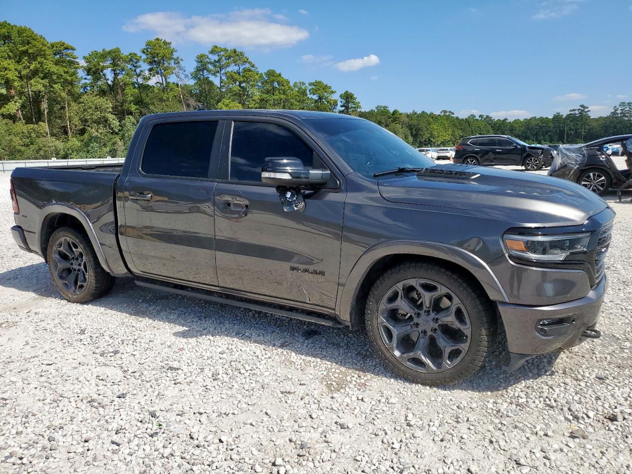 2022 Ram 1500 Limited Gray vin: 1C6SRFHT0NN450488