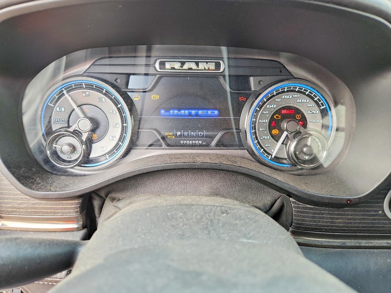 2019 Ram 1500 Limited Gray vin: 1C6SRFHT2KN632415