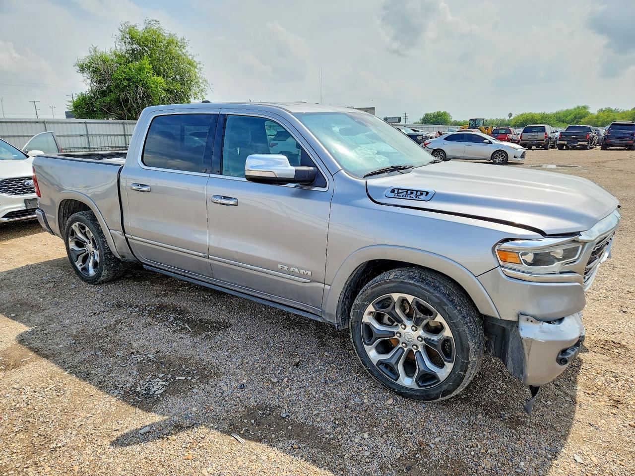 2019 Ram 1500 Limited Gray vin: 1C6SRFHT2KN632415