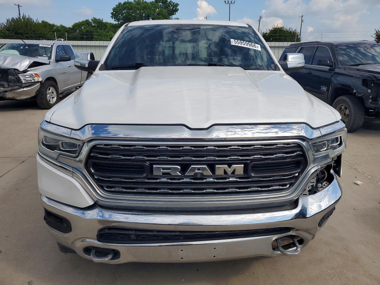 2019 Ram 1500 Limited Белый vin: 1C6SRFHT2KN814499