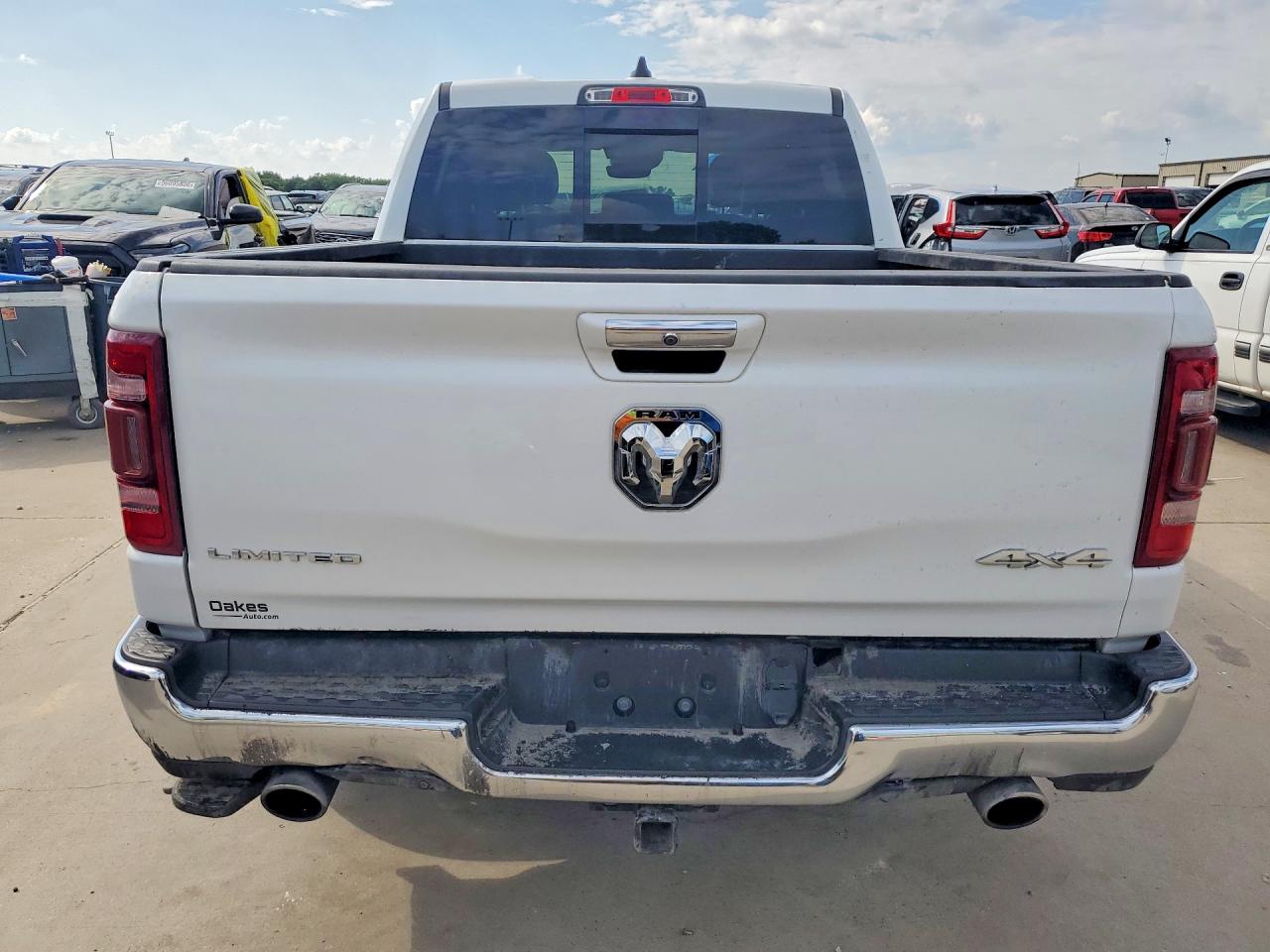 2019 Ram 1500 Limited Белый vin: 1C6SRFHT2KN814499
