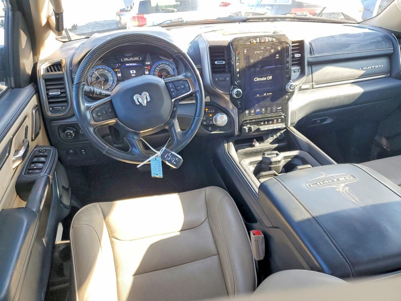 2021 Ram 1500 Limited Серый vin: 1C6SRFHT2MN675235