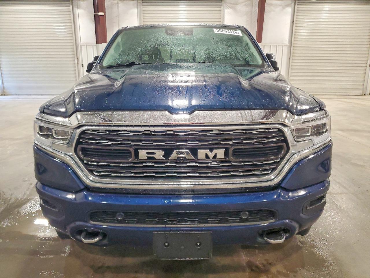 2022 Ram 1500 Limited Blue vin: 1C6SRFHT5NN169285