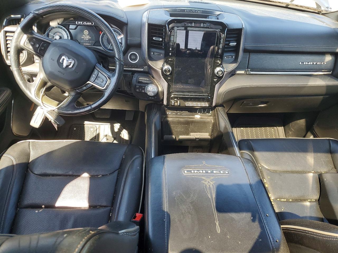 2019 Ram 1500 Limited Серый vin: 1C6SRFHT8KN572799