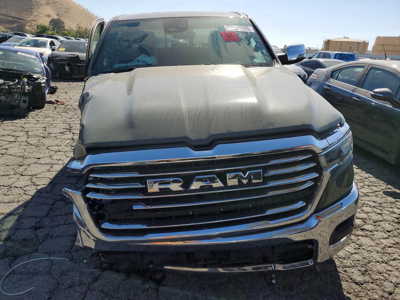 2026 Ram 1500 Laramie Green vin: 1C6SRFJP5TN281949