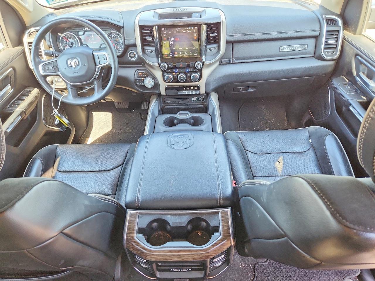 2019 Ram 1500 Laramie Blue vin: 1C6SRFJT2KN650312