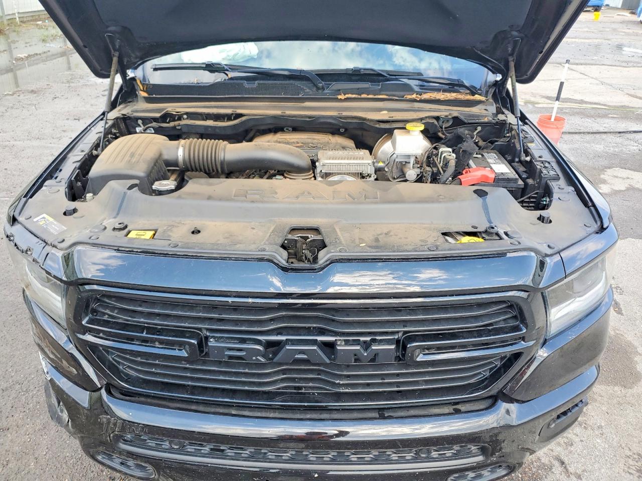 2024 Ram 1500 Laramie Black vin: 1C6SRFJT4RN124595
