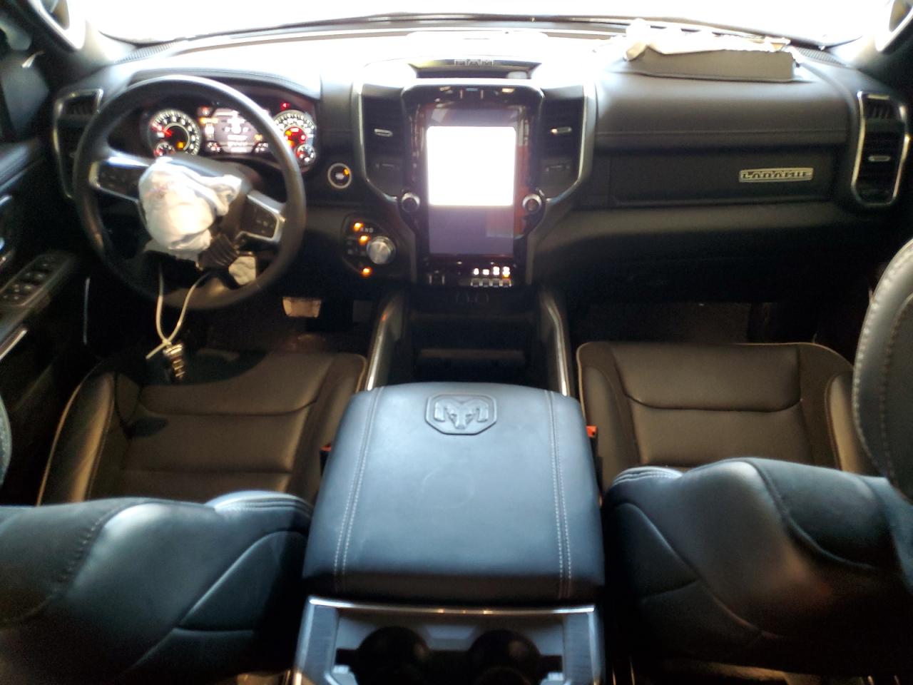2024 Ram 1500 Laramie Gray vin: 1C6SRFJT8RN190213