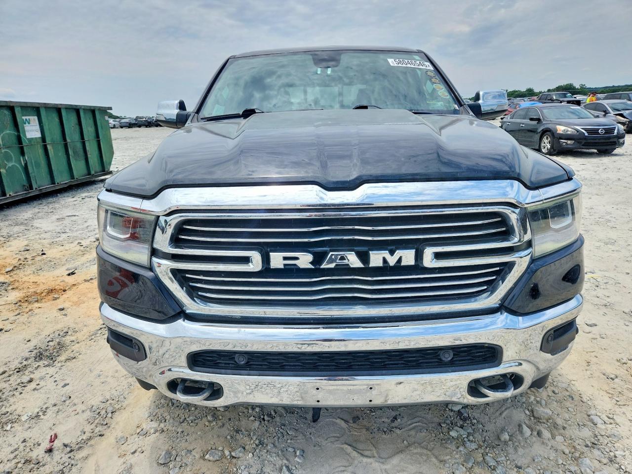 2020 Ram 1500 Laramie Black vin: 1C6SRFJTXLN328891