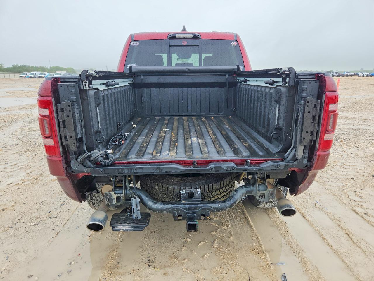 2021 Ram 1500 Longhorn Red vin: 1C6SRFKM9MN592533