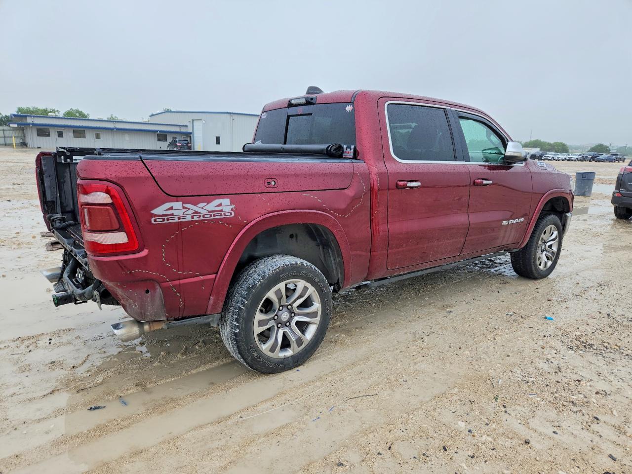 2021 Ram 1500 Longhorn Red vin: 1C6SRFKM9MN592533