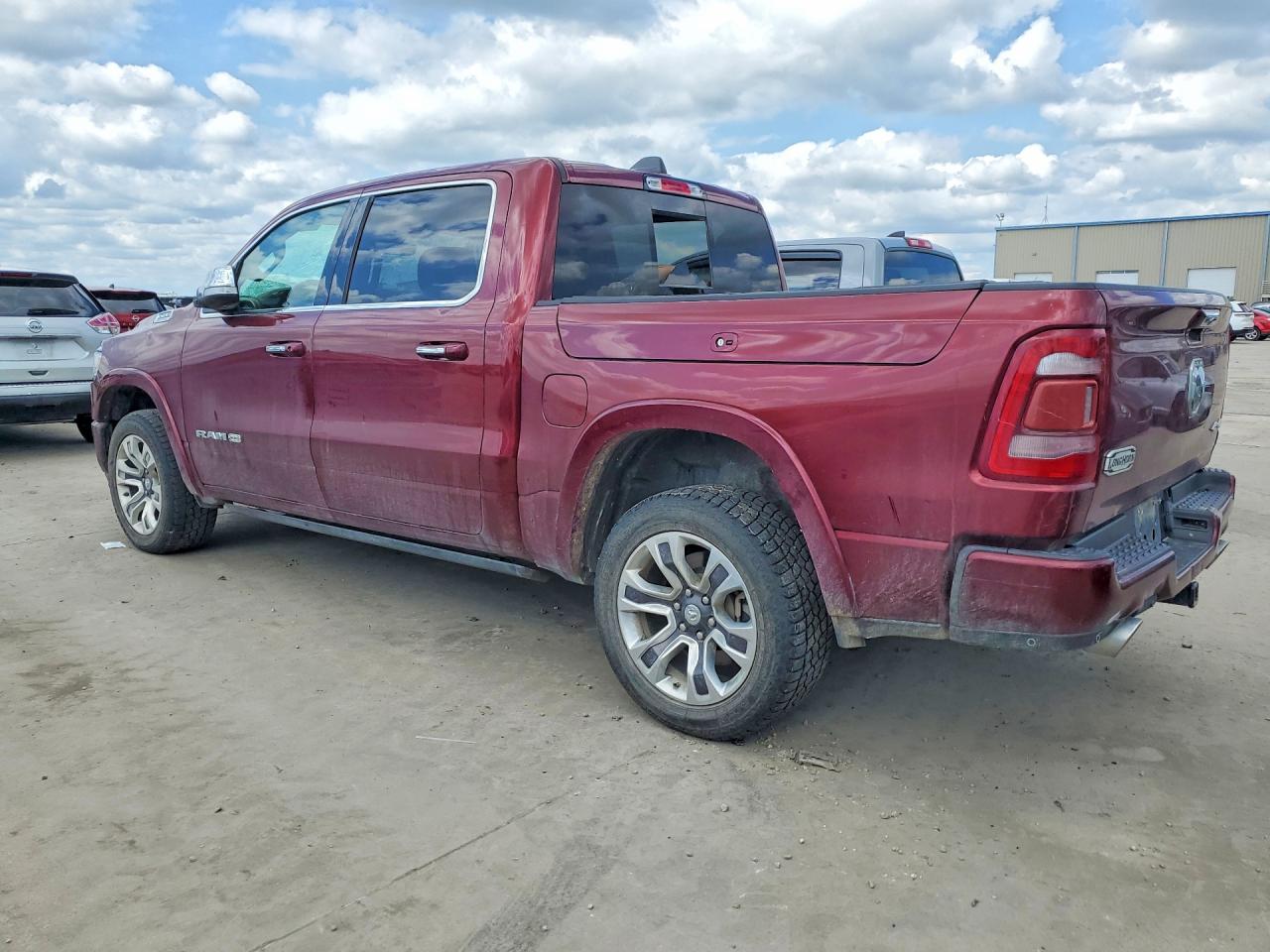 2020 Ram 1500 Longhorn Burgundy vin: 1C6SRFKT5LN244606