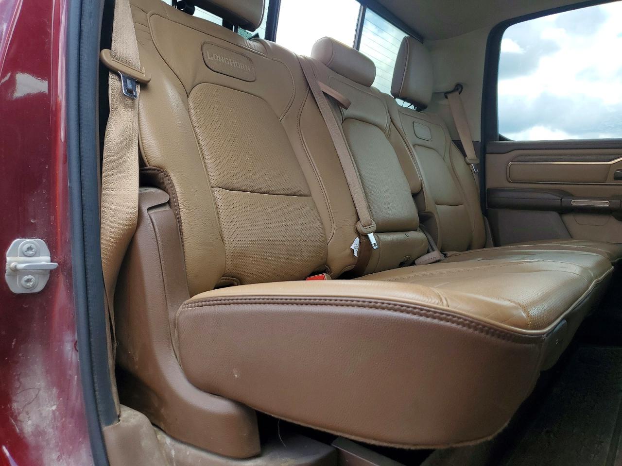 2020 Ram 1500 Longhorn Burgundy vin: 1C6SRFKT5LN244606