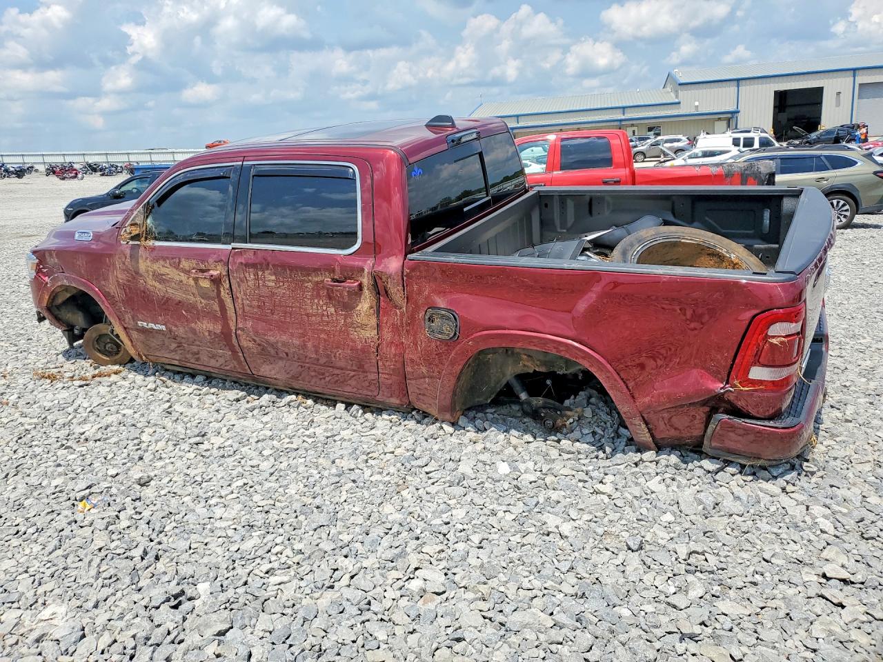 2024 Ram 1500 Longhorn Burgundy vin: 1C6SRFKT7RN189276
