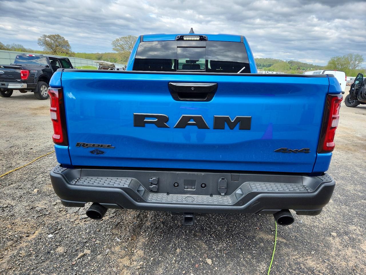 2025 Ram 1500 Rebel Blue vin: 1C6SRFLP5SN715072