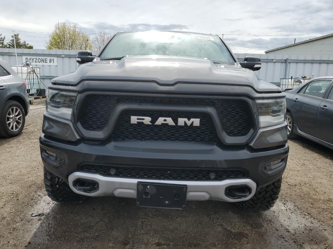 2019 Ram 1500 Rebel Gray vin: 1C6SRFLT0KN579785