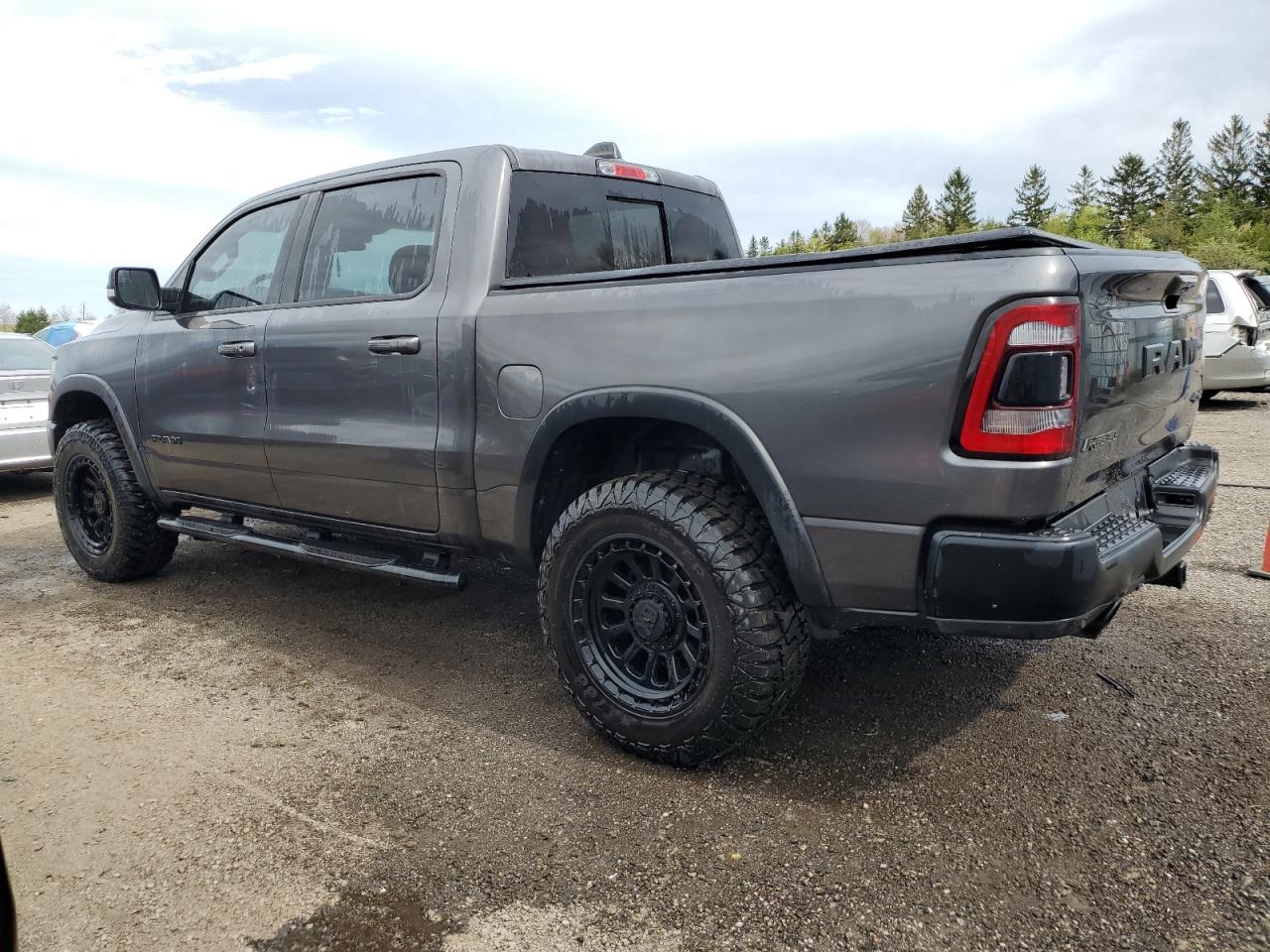 2019 Ram 1500 Rebel Gray vin: 1C6SRFLT0KN579785