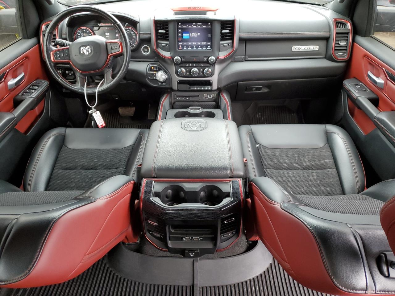 2019 Ram 1500 Rebel Gray vin: 1C6SRFLT0KN579785