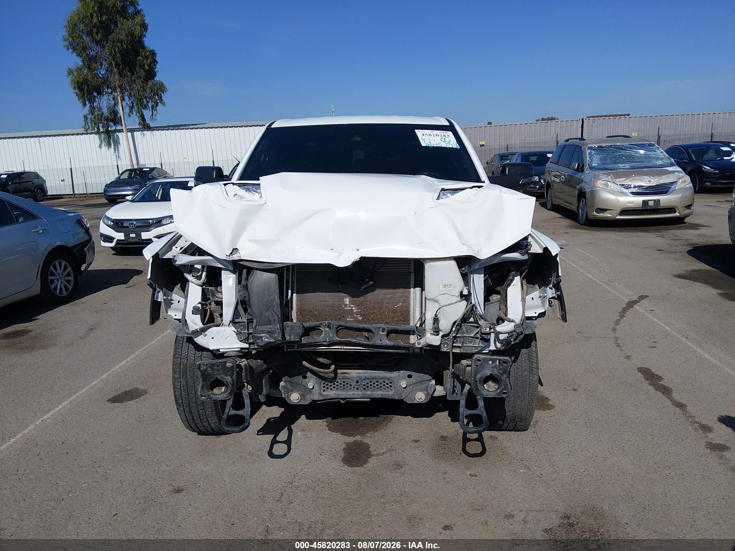 2023 Ram 1500 Rebel  4x4 5'7 Box Белый vin: 1C6SRFLT2PN598992