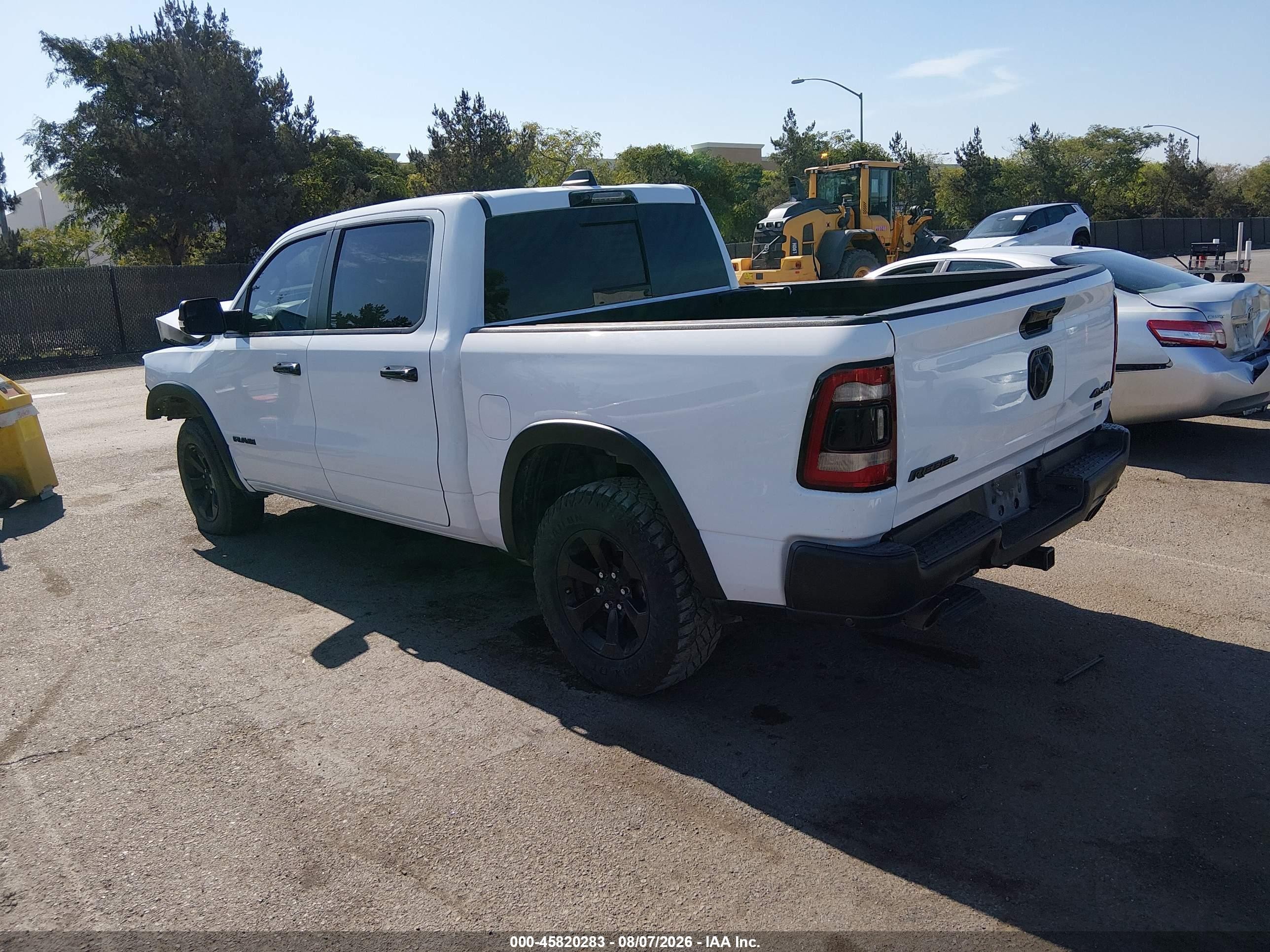 2023 Ram 1500 Rebel  4x4 5'7 Box Белый vin: 1C6SRFLT2PN598992