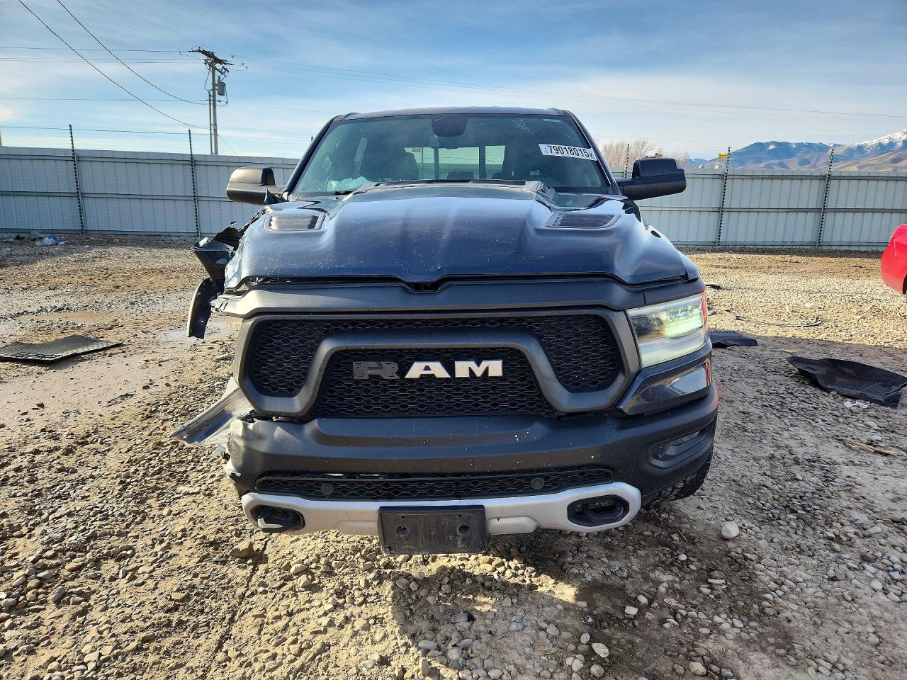 2019 Ram 1500 Rebel Black vin: 1C6SRFLT3KN629112