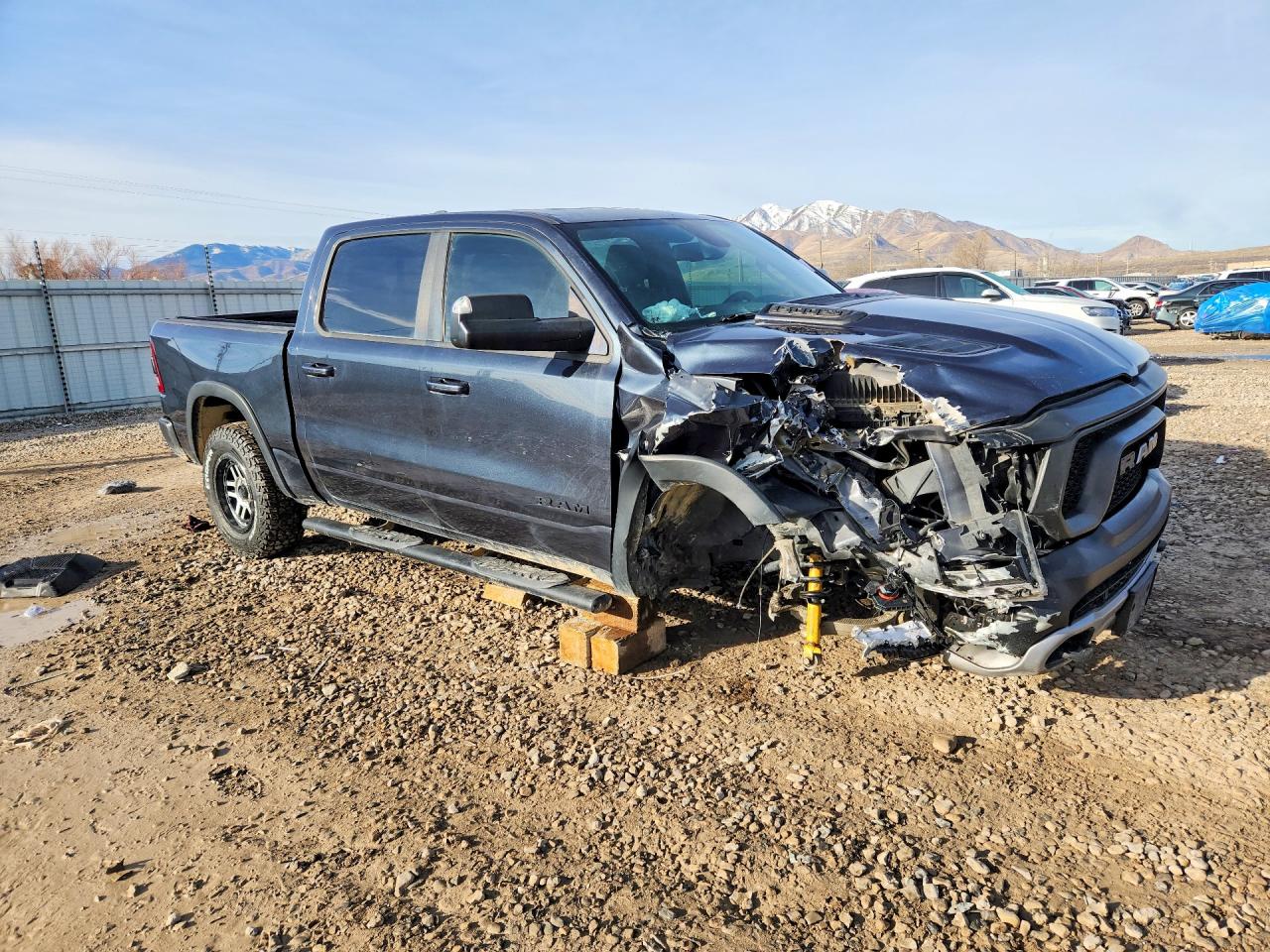 2019 Ram 1500 Rebel Black vin: 1C6SRFLT3KN629112