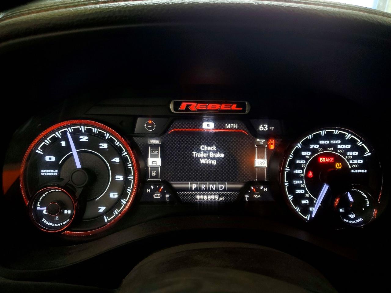 2019 Ram 1500 Rebel Gray vin: 1C6SRFLT5KN557328