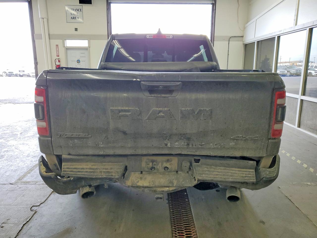 2019 Ram 1500 Rebel Gray vin: 1C6SRFLT5KN557328