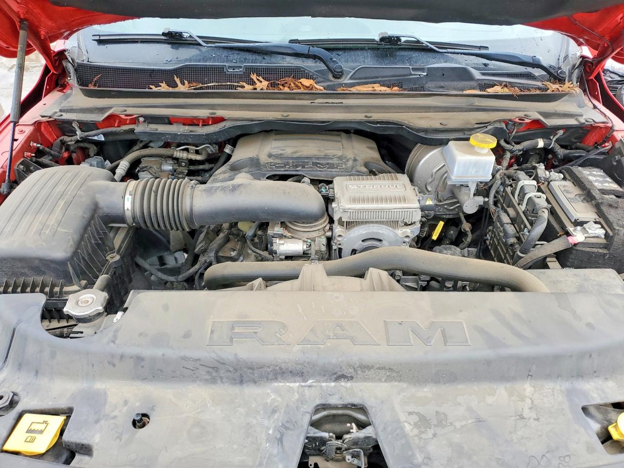 2023 Ram 1500 Rebel Red vin: 1C6SRFLT5PN513076