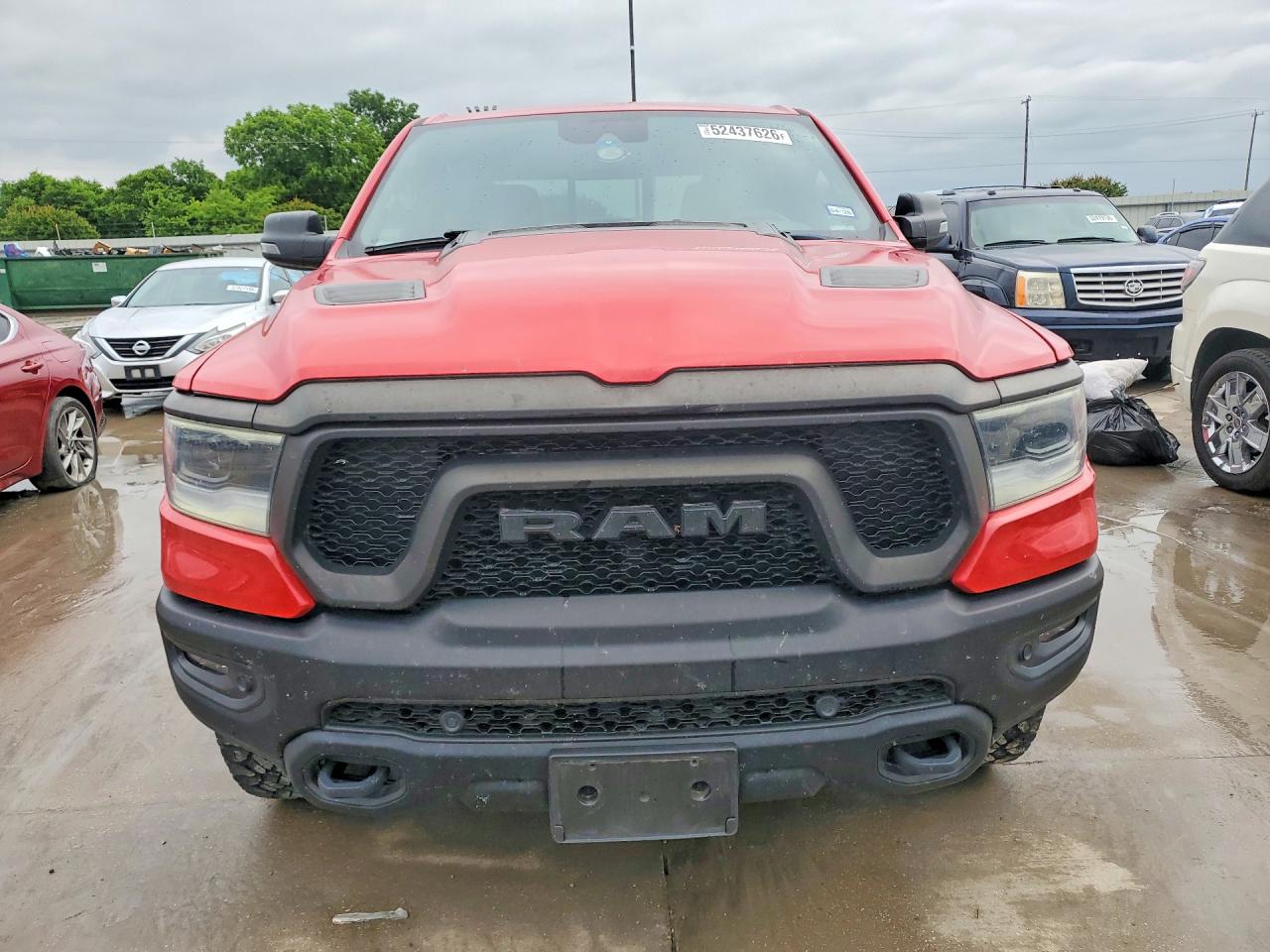 2023 Ram 1500 Rebel Red vin: 1C6SRFLT5PN513076