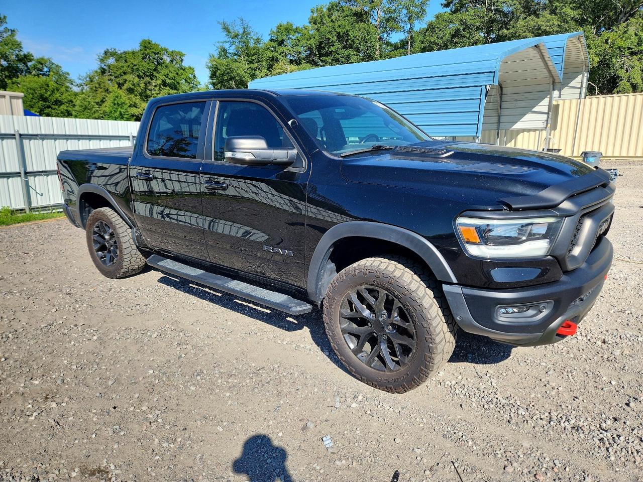 2021 Ram 1500 Rebel Черный vin: 1C6SRFLT6MN644626
