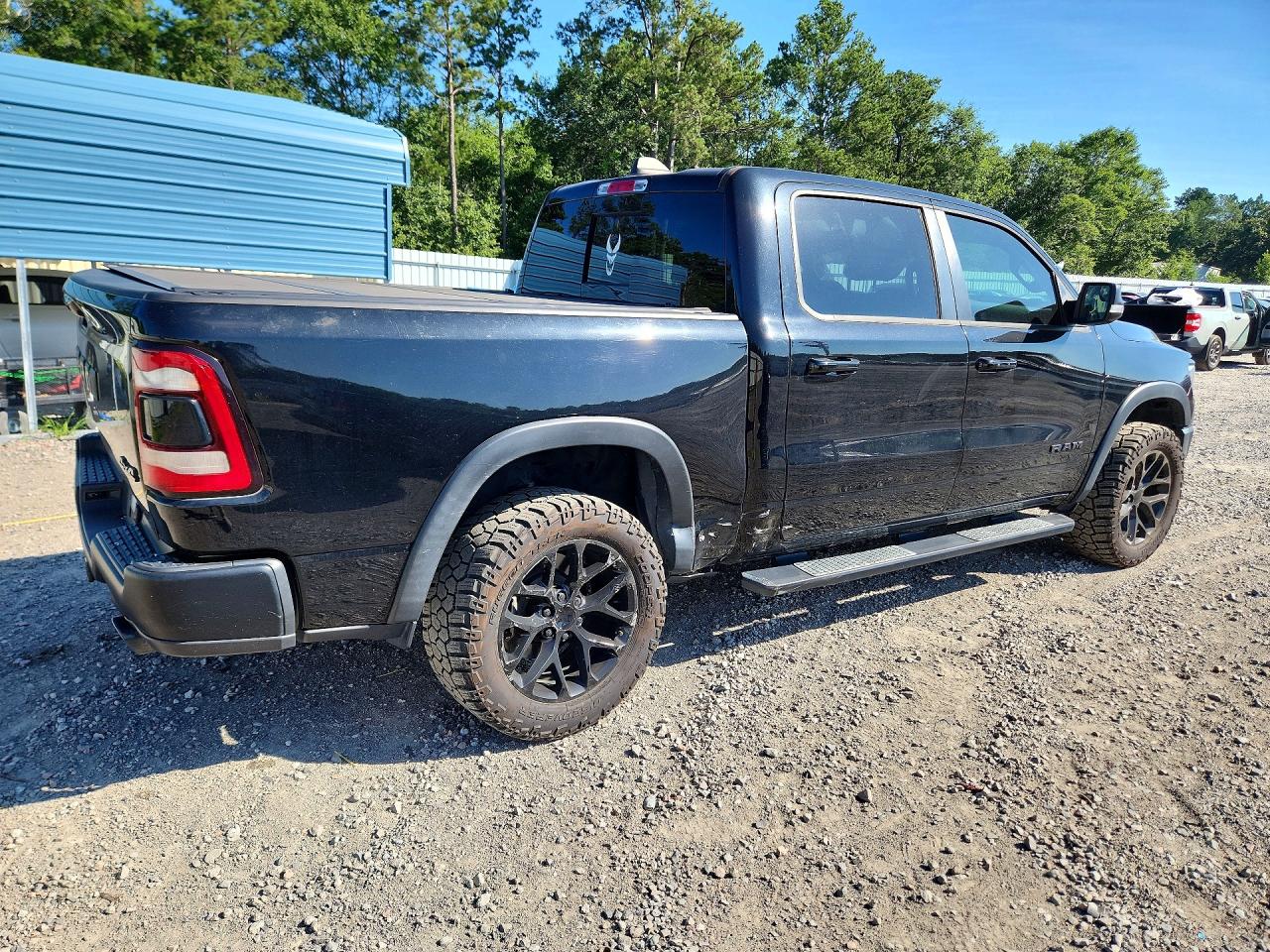 2021 Ram 1500 Rebel Черный vin: 1C6SRFLT6MN644626