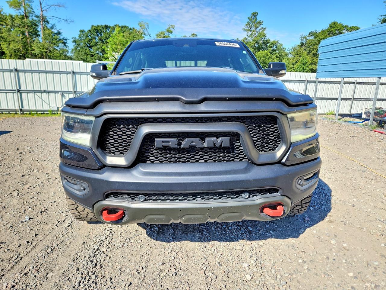 2021 Ram 1500 Rebel Черный vin: 1C6SRFLT6MN644626